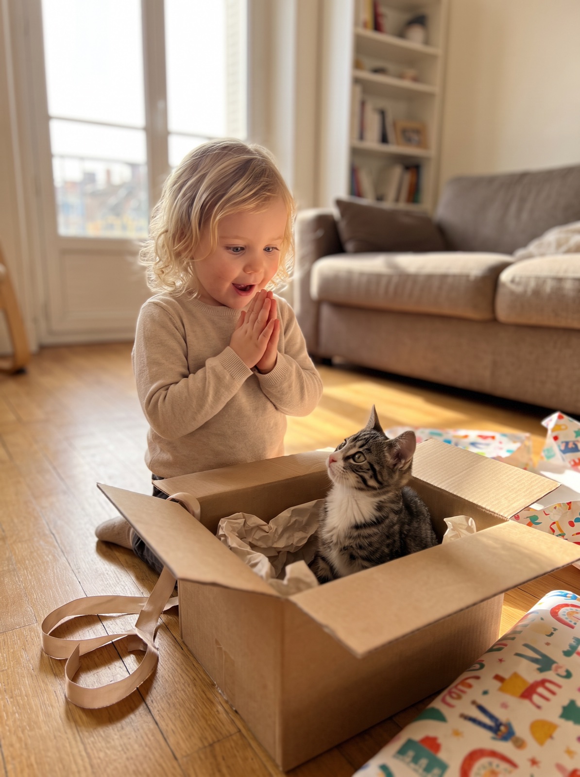 Olivia's birthday present